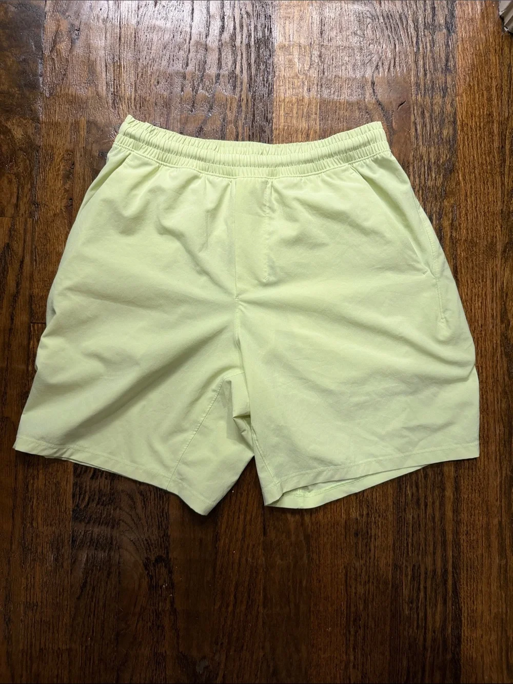 lululemon athletica Men's Light Lime Athletic Shorts